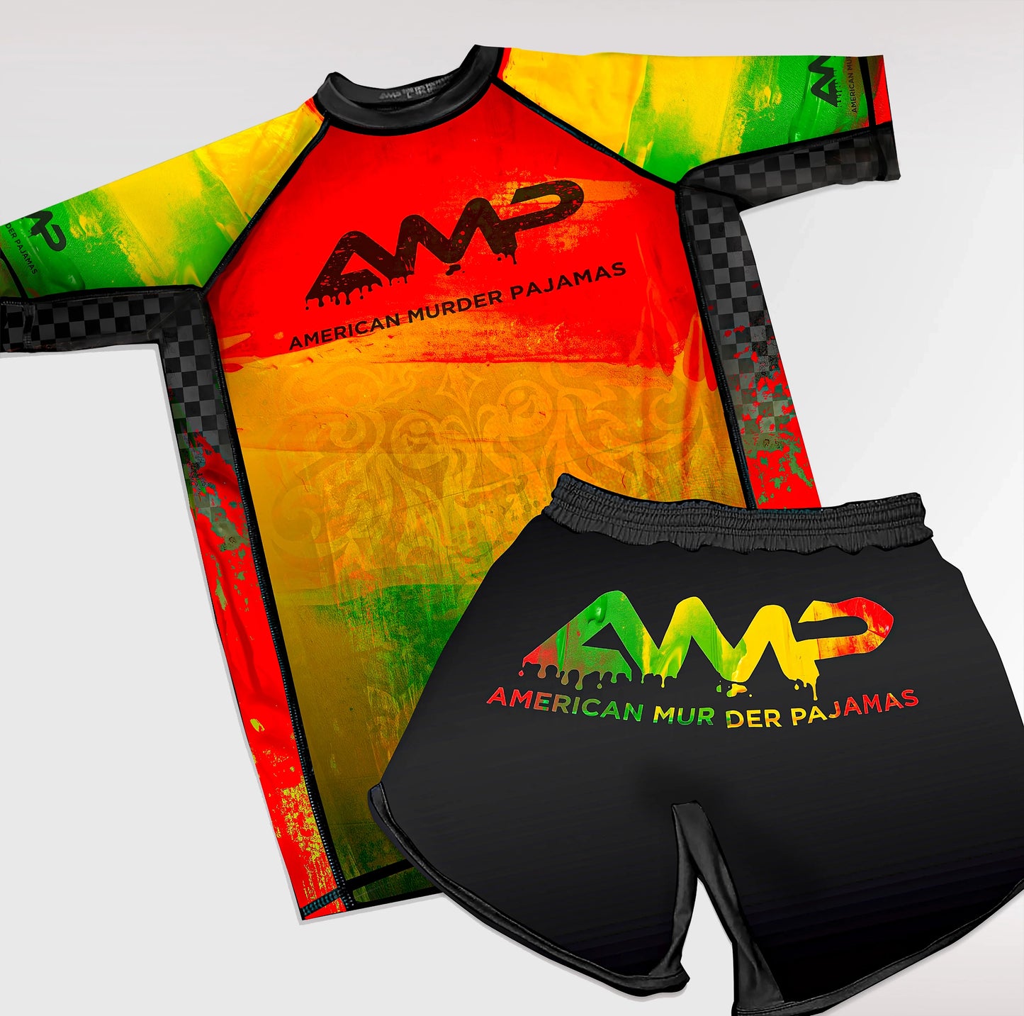 Reggae Shorts and Rashguard Preorder (Sold Seperately)