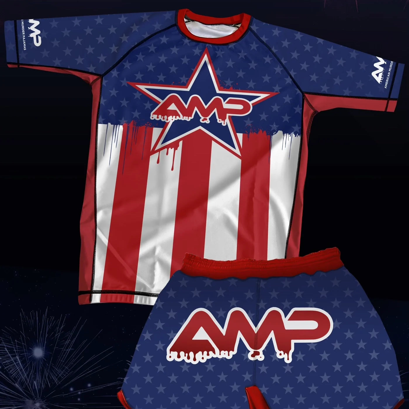 Merican AF Shorts and Rashguard Preorder (Sold Seperately)