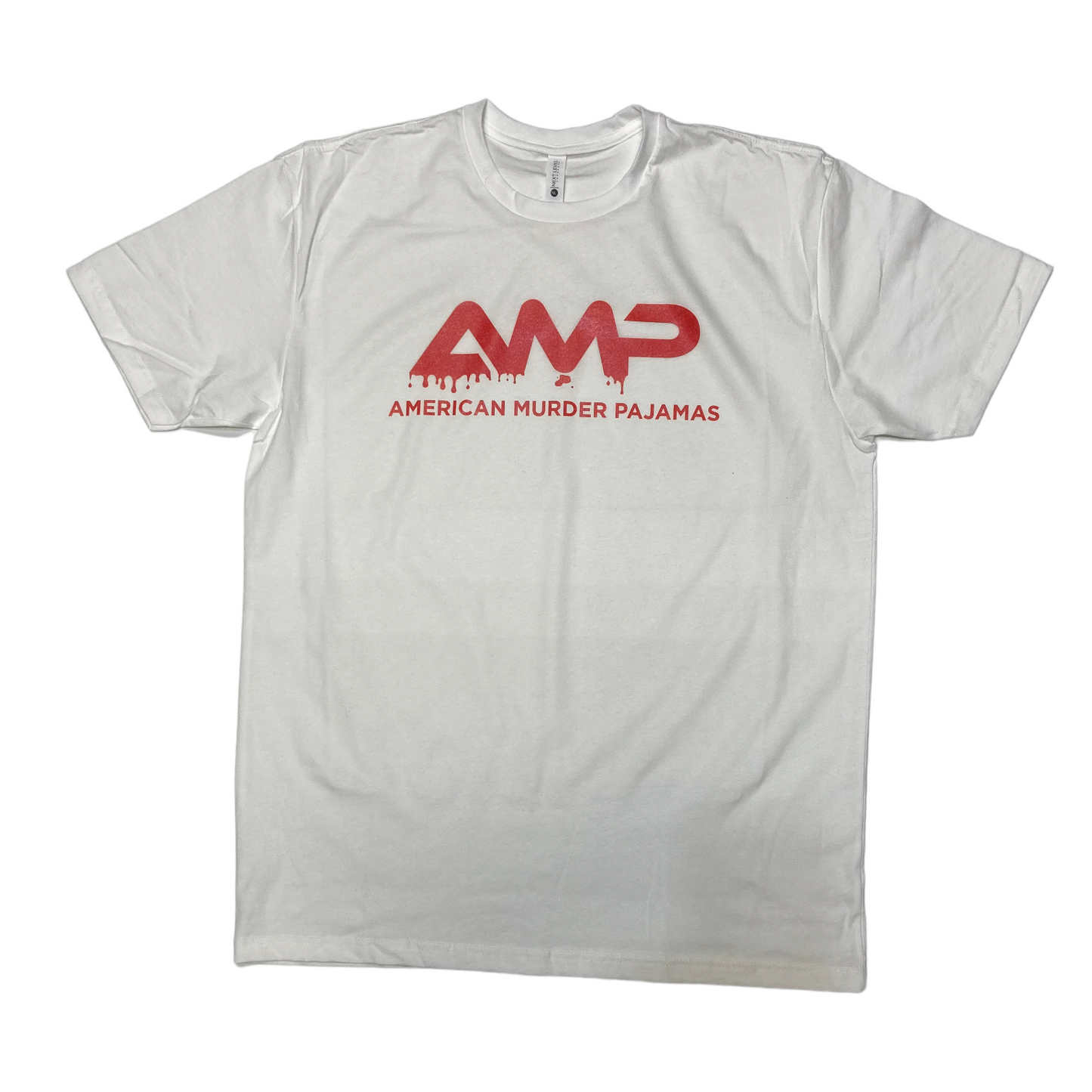 AMP  Red Logo Tee